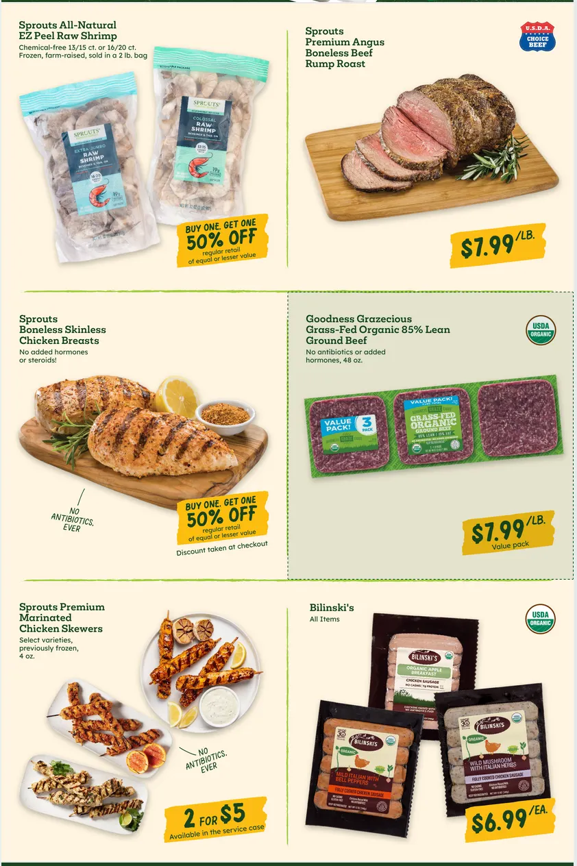 Weekly promotion Sprouts Sales spanning from April 22 to April 28 2026 - Page 5 for Catalogue 365