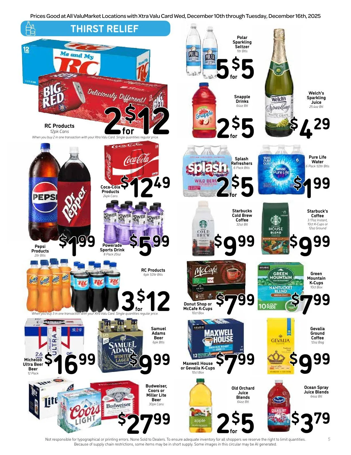 Weekly ad ValuMarket Sales from December 10 to December 16 2025 - Page 5
