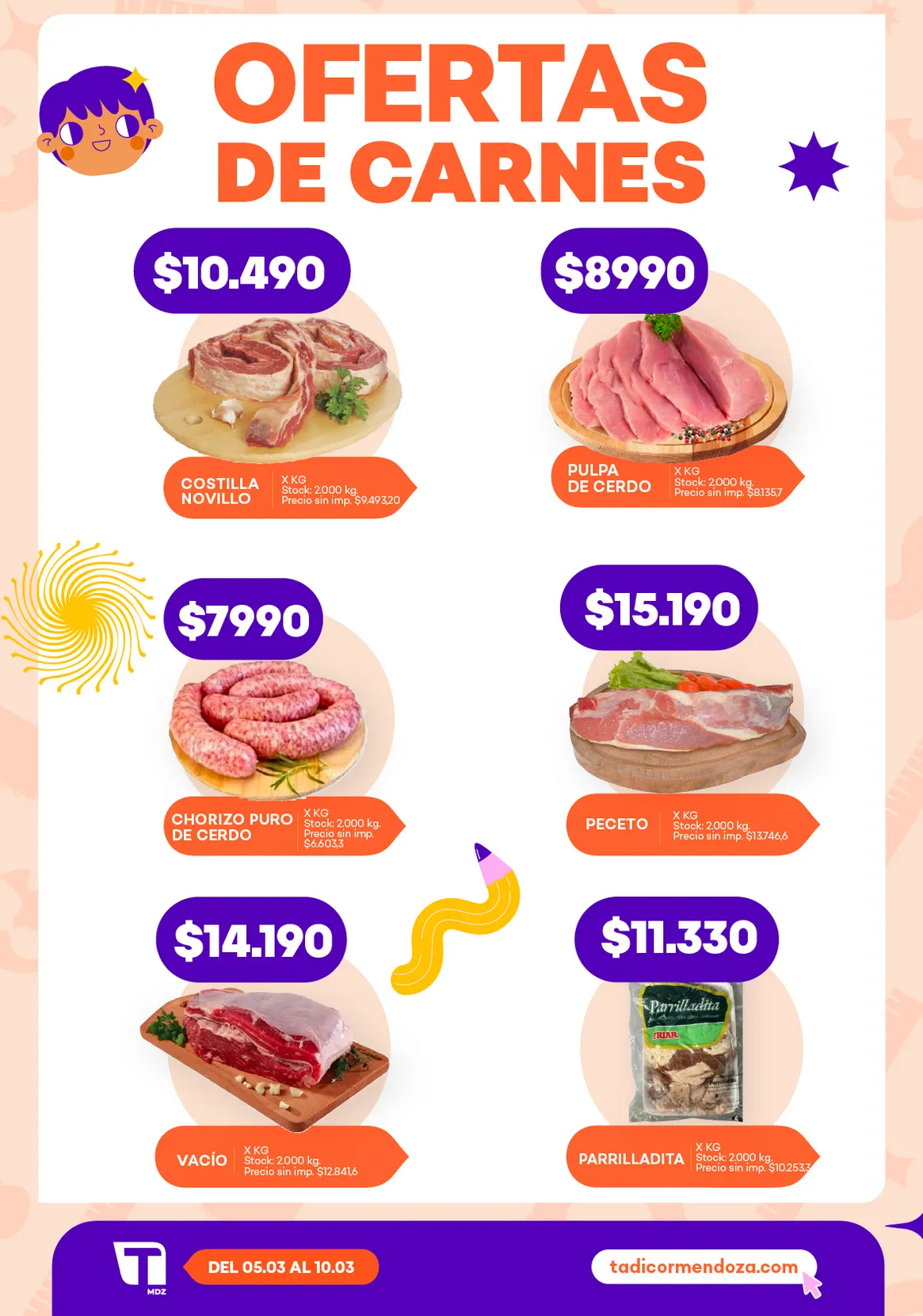 Ofertas de  Supermercados Tadicor Ofertas 5 de marzo al 10 de marzo 2026 - Página 5 del catálogo