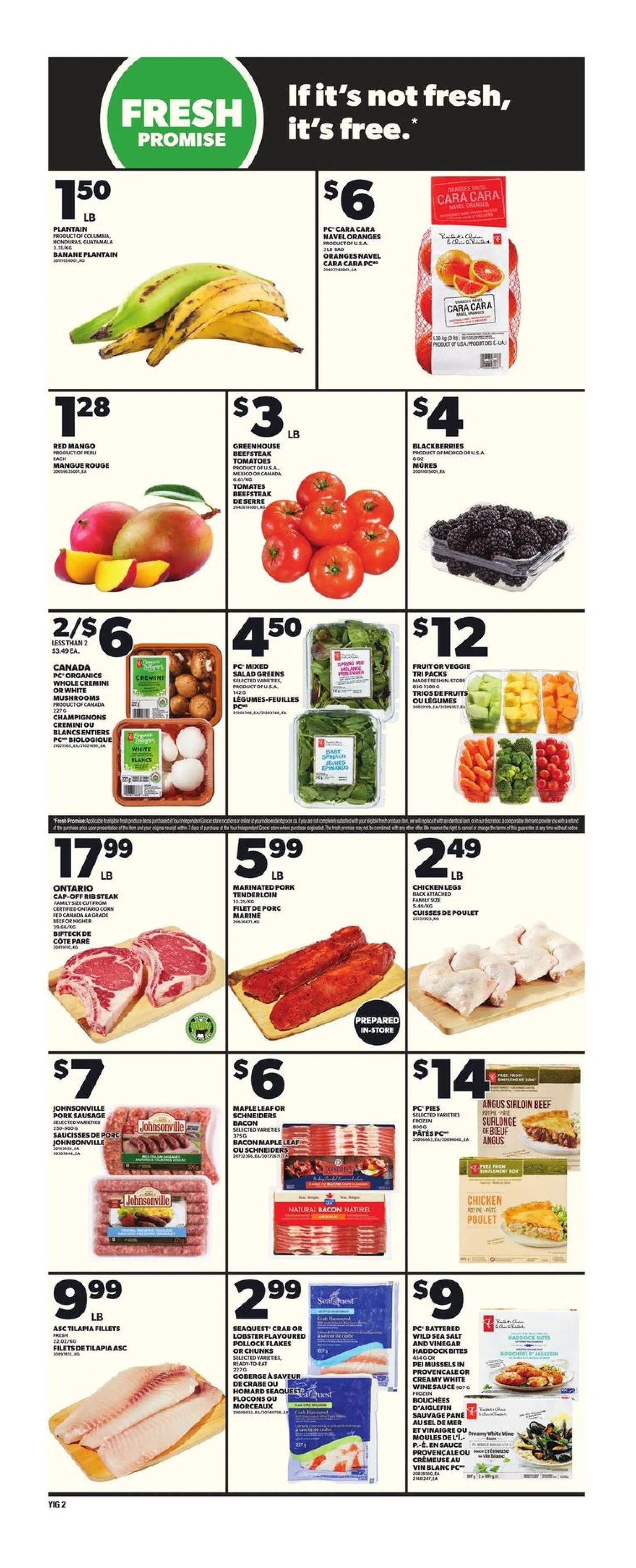 Independent  Sales from January 9 to January 15 2025 - flyer page 3