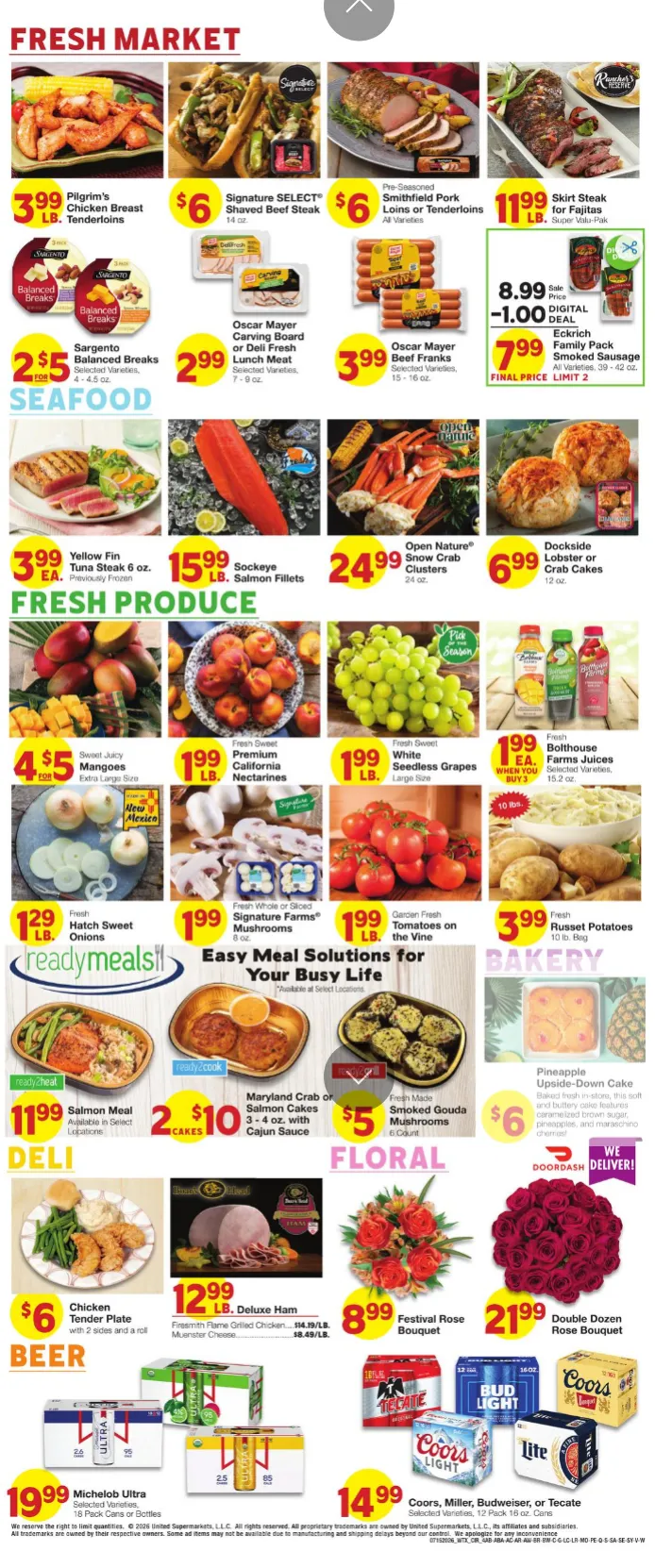 Weekly ad United Supermarkets Sales from July 15 to July 21 2026 - Page 5
