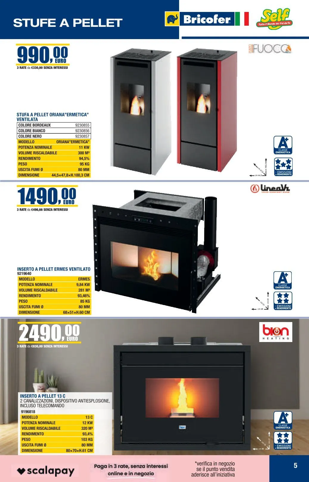  Volantini Bricofer da 29 dicembre a 20 gennaio di 2026 - Pagina del volantino 5