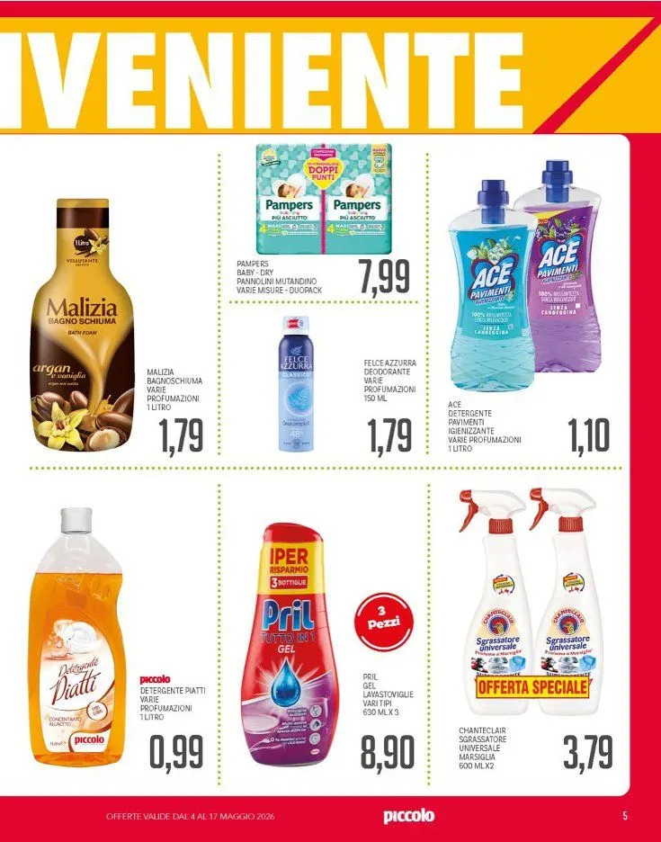  Volantini Piccolo da 4 maggio a 17 maggio di 2026 - Pagina del volantino 5
