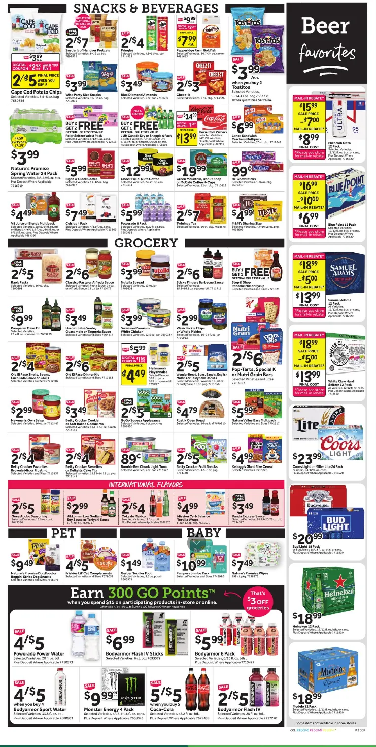 Weekly promotion Stop & Shop Sales spanning from April 24 to April 30 2026 - Page 5 for Catalogue 365