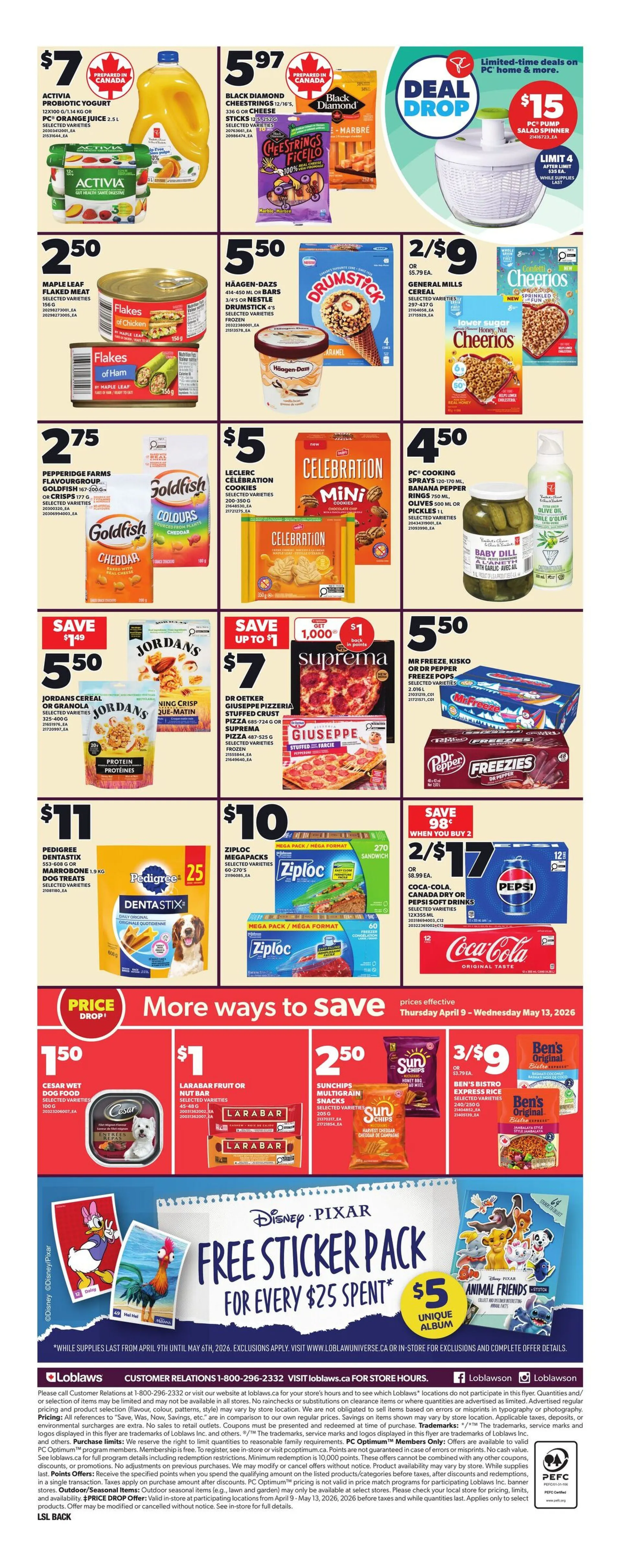 Loblaws Sales from April 23 to April 29 2026 - flyer page 3
