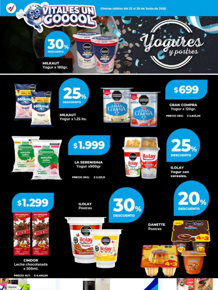 Ofertas de Vital Ofertas 22 de junio al 28 de junio 2026 - Página 5 del catálogo