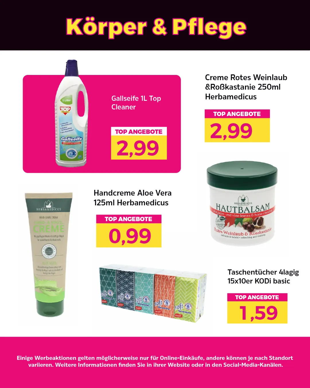 Rabatte von 14. April bis 30. April 2025 - Prospekt seite 4