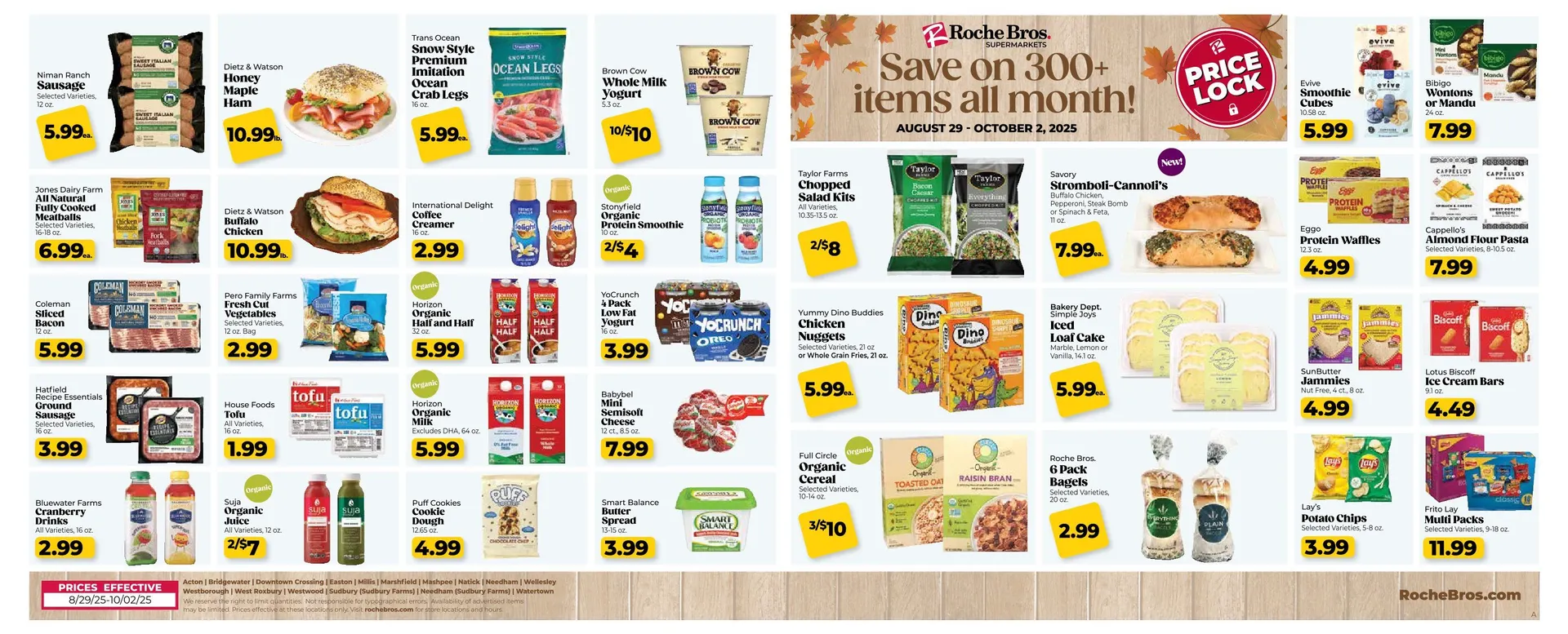 Weekly ad Roche Bros. Sales from August 29 to September 4 2025 - Page 5