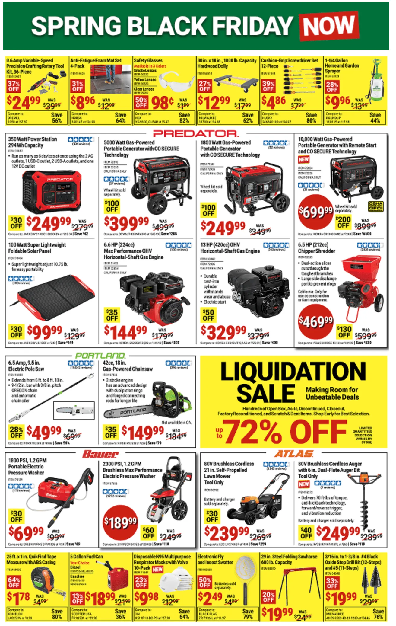 Weekly ad Harbor Freight weekly ads from April 6 to April 13 2026 - Page 4