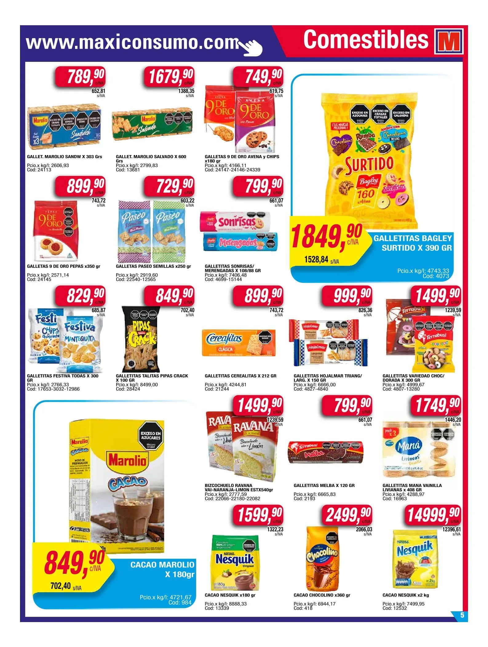 Ofertas de Maxiconsumo Ofertas 14 de abril al 21 de abril 2025 - Página 5 del catálogo