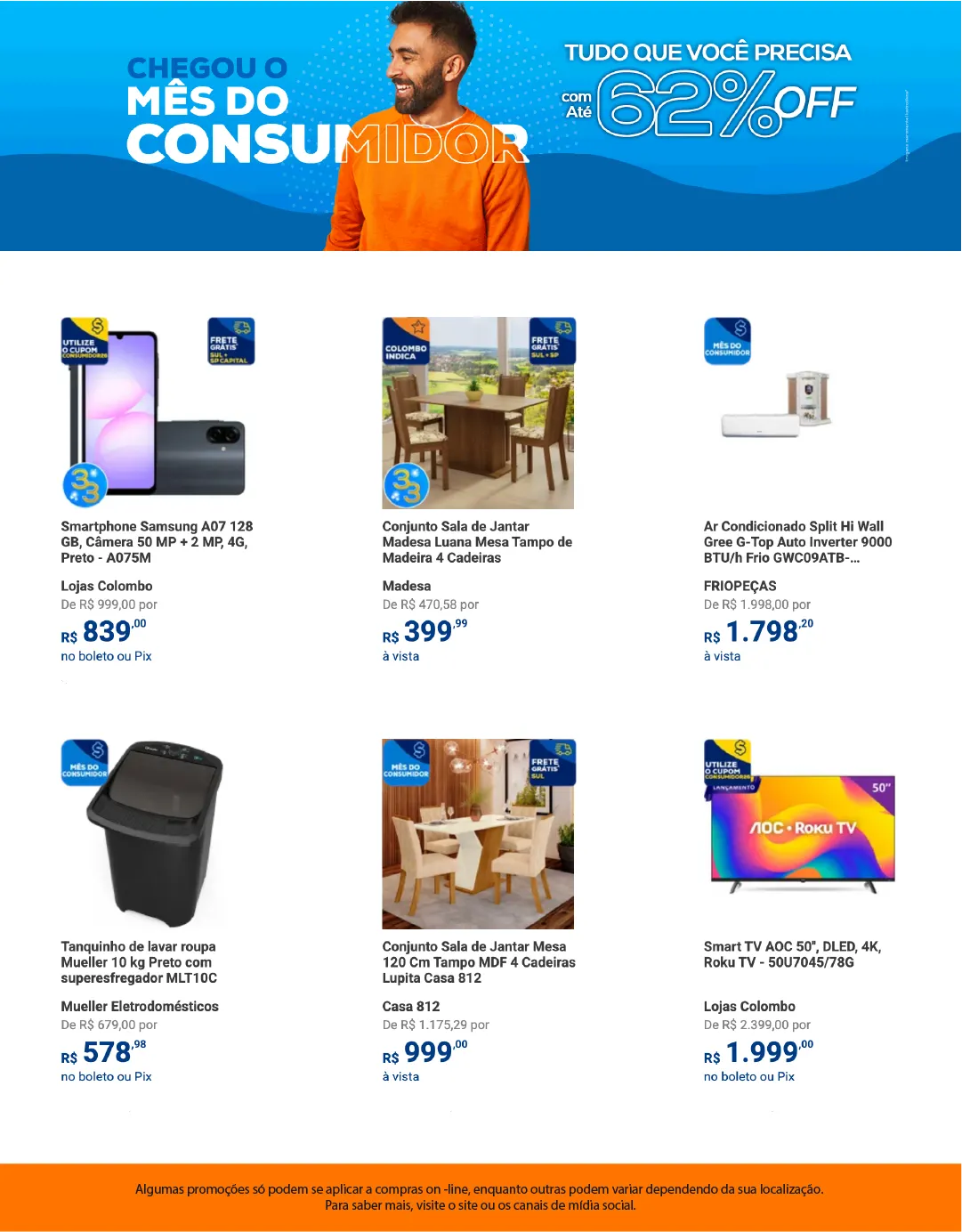 Encarte de  Lojas Colombo 3 de março até 23 de março 2026 - Pagina 4