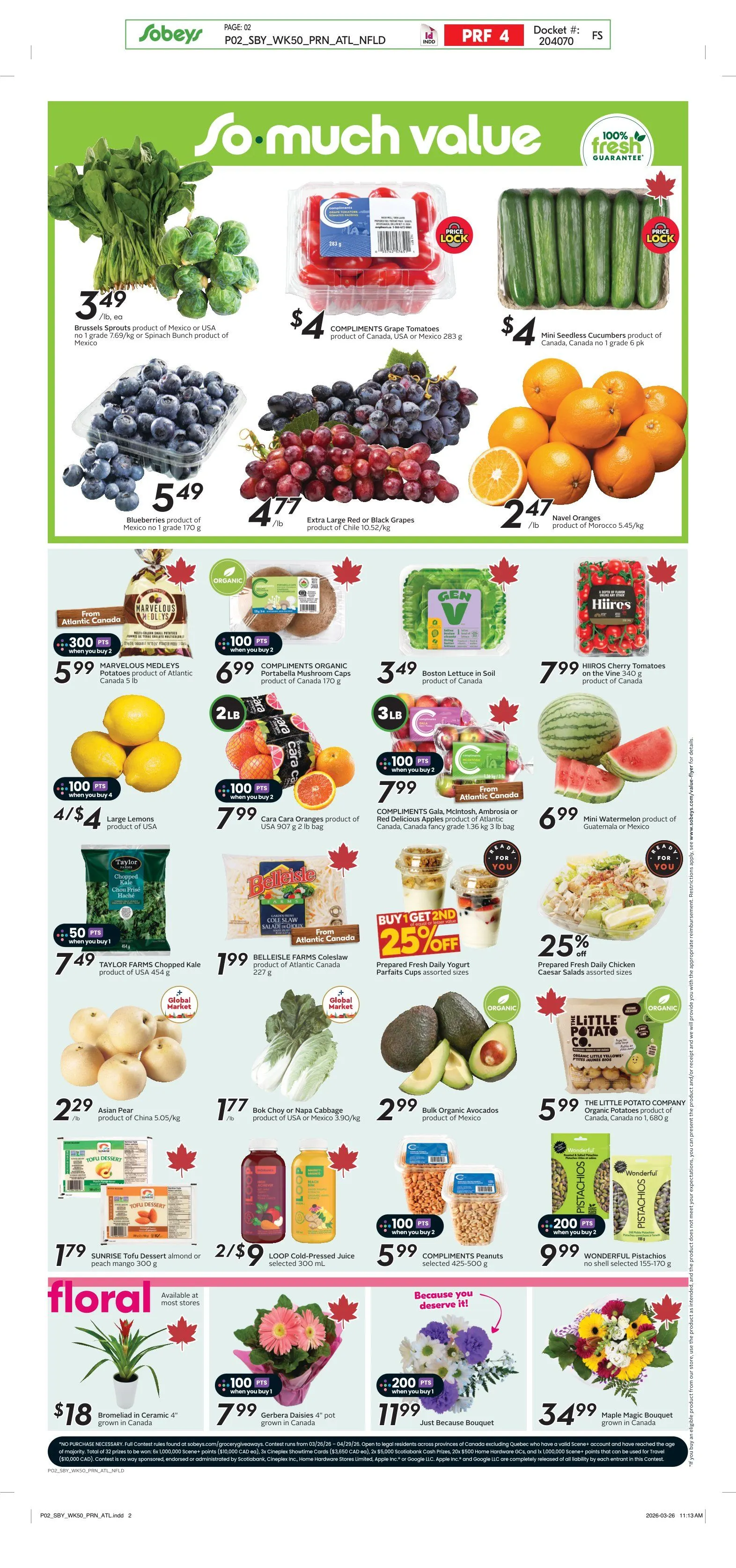 Sobeys Sales from April 9 to April 15 2026 - flyer page 5