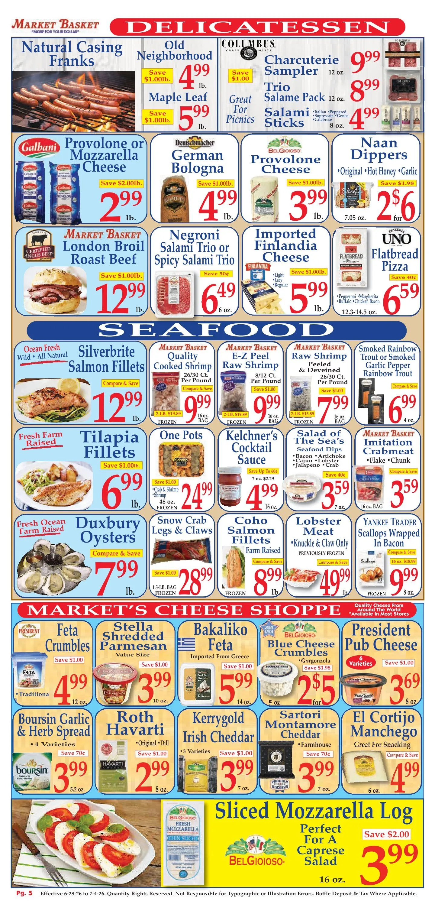 Weekly ad Market Basket Sales from June 28 to July 4 2026 - Page 5