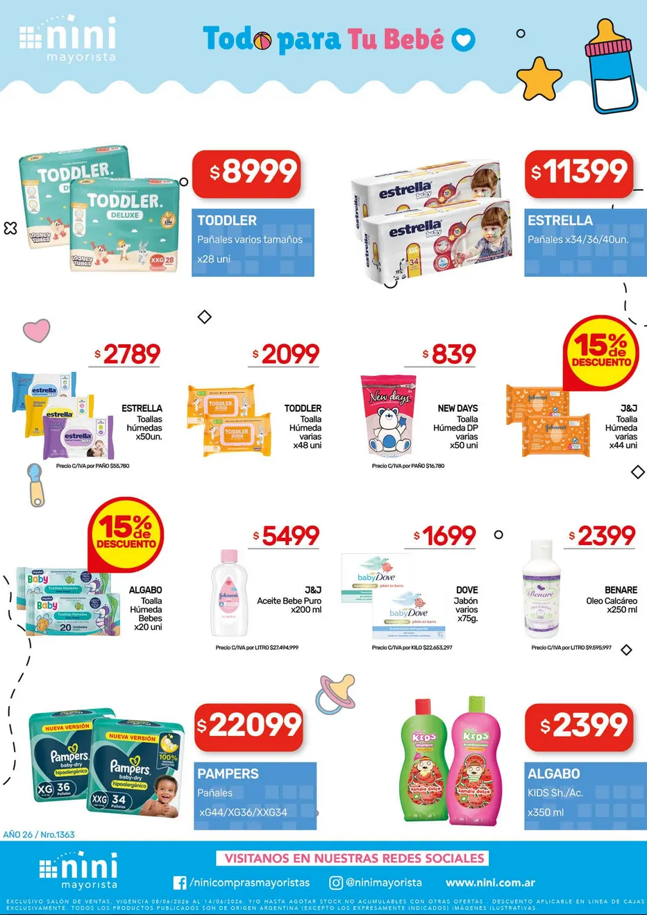 Ofertas de  Ofertas Nini Mayorista 8 de junio al 14 de junio 2026 - Página 5 del catálogo