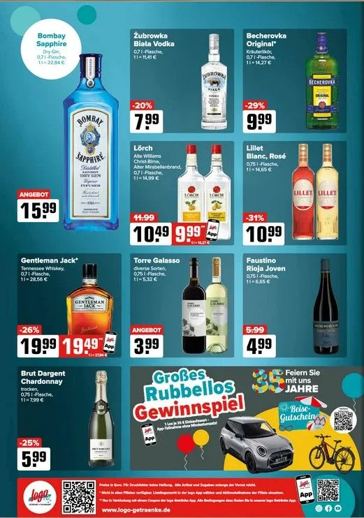 Logo Getränkemarkt Prospekte  von 13. Oktober bis 20. Oktober 2025 - Prospekt seite 5