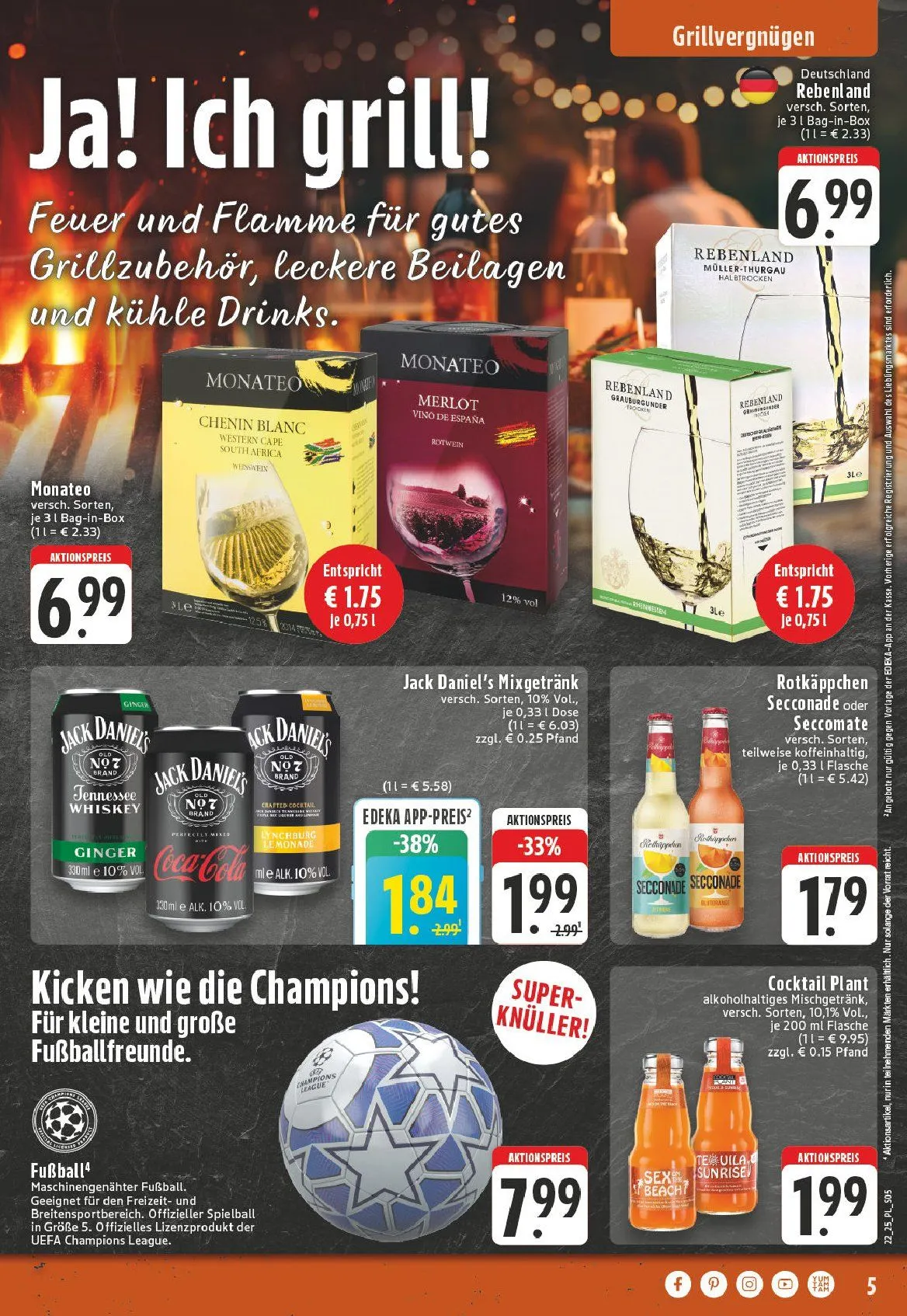 Edeka Prospekt von 26. Mai bis 31. Mai 2025 - Prospekt seite 5