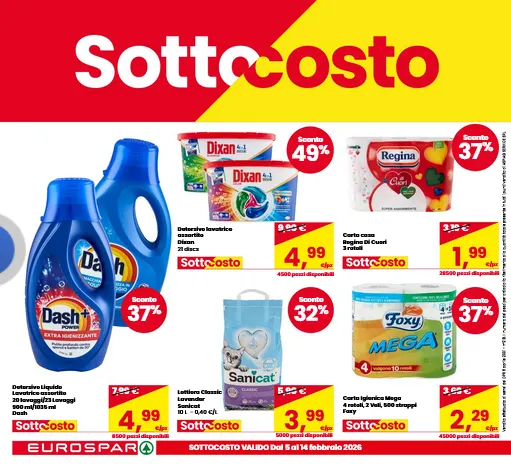 Volantini Eurospar da 5 febbraio a 14 febbraio di 2026 - Pagina del volantino 5