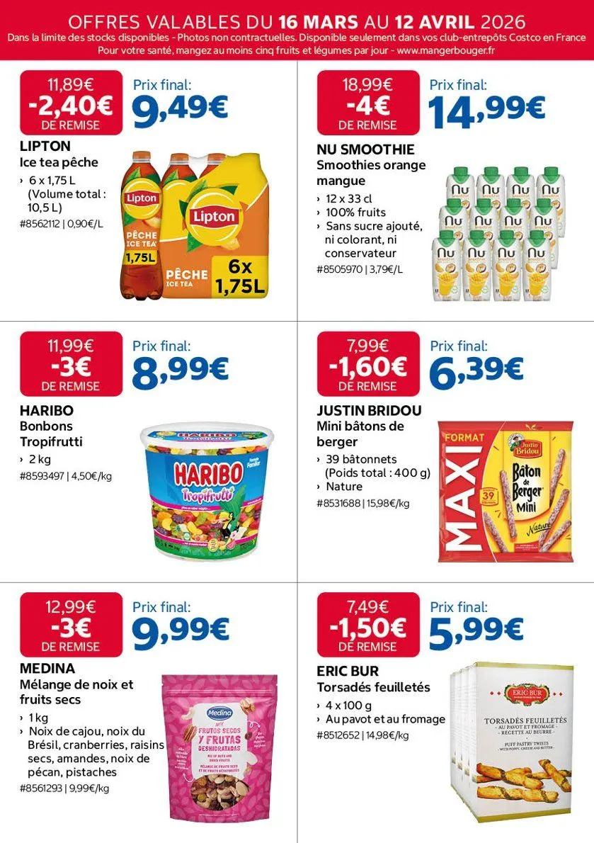 Costco Catalogue du 16 mars au 12 avril 2026 - Catalogue page 5