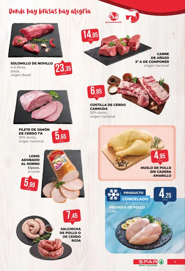 Catálogo de SPAR Gran Canaria Ofertas 24 de julio al 6 de agosto 2026 - Página 5