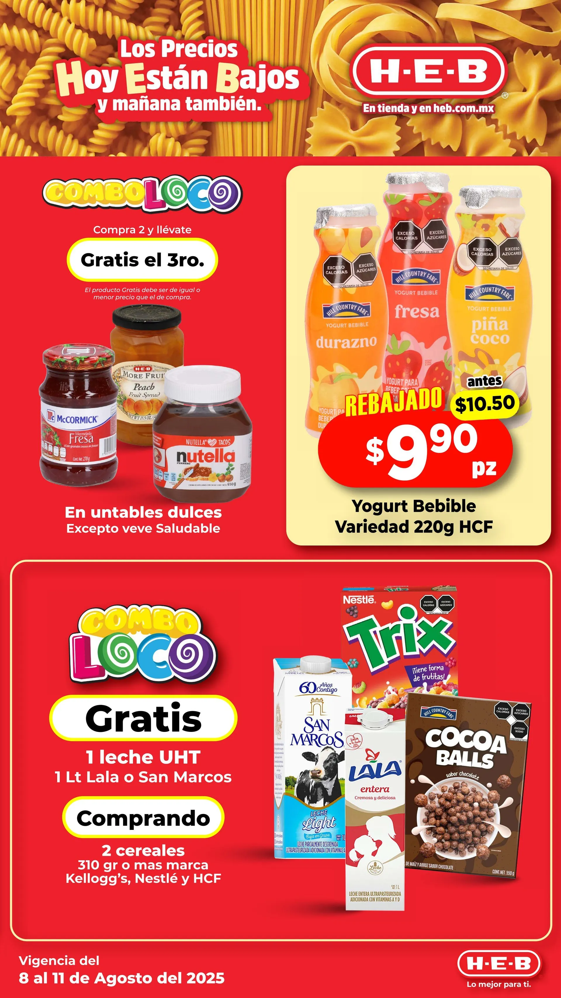 Catálogo de H-E-B logo de catálogo  8 de agosto al 12 de agosto 2025 - Pagina 5