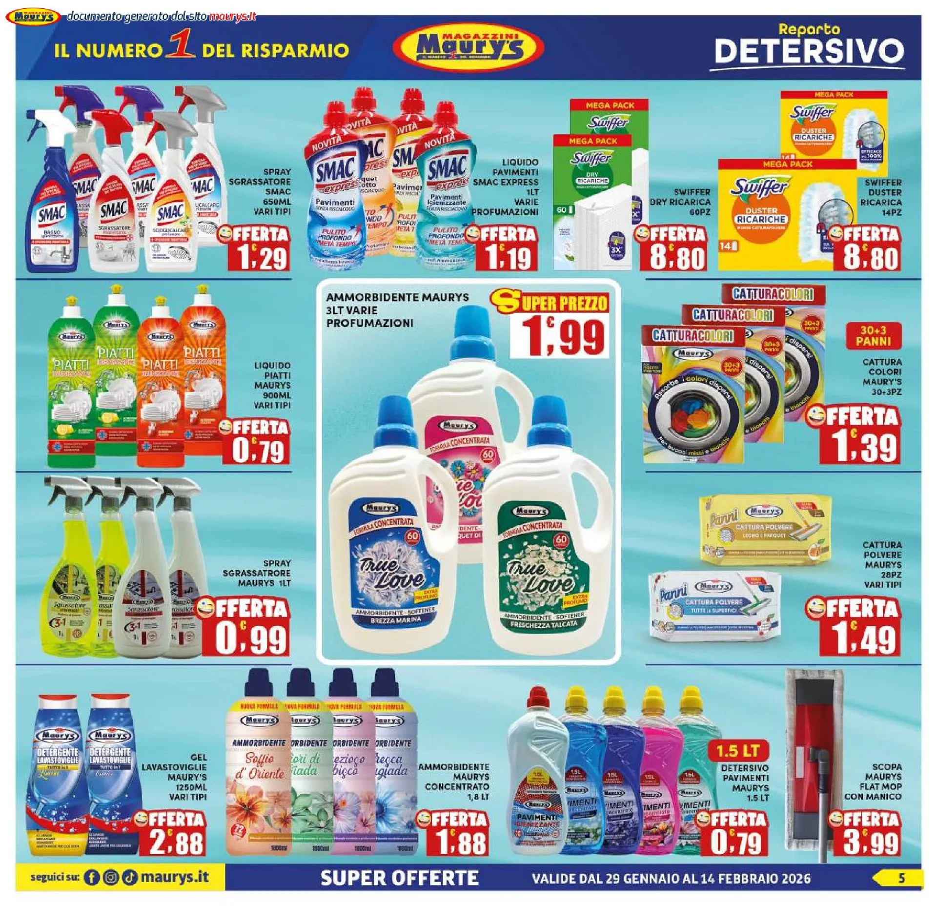 Maury's Volantino da 29 gennaio a 14 febbraio di 2026 - Pagina del volantino 5
