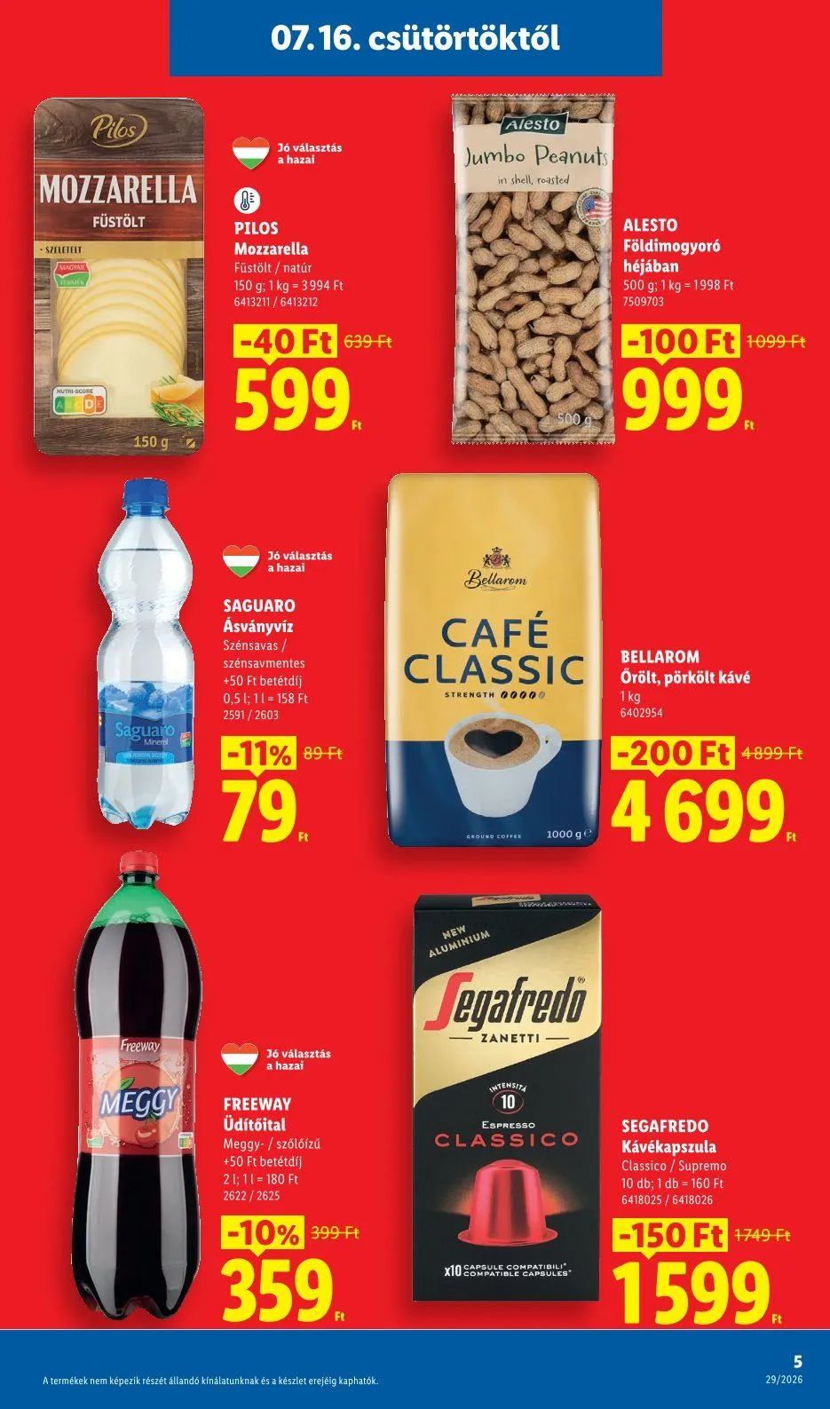 Katalógus Lidl  július 16.-tól július 22.-ig 2026. - Oldal 5