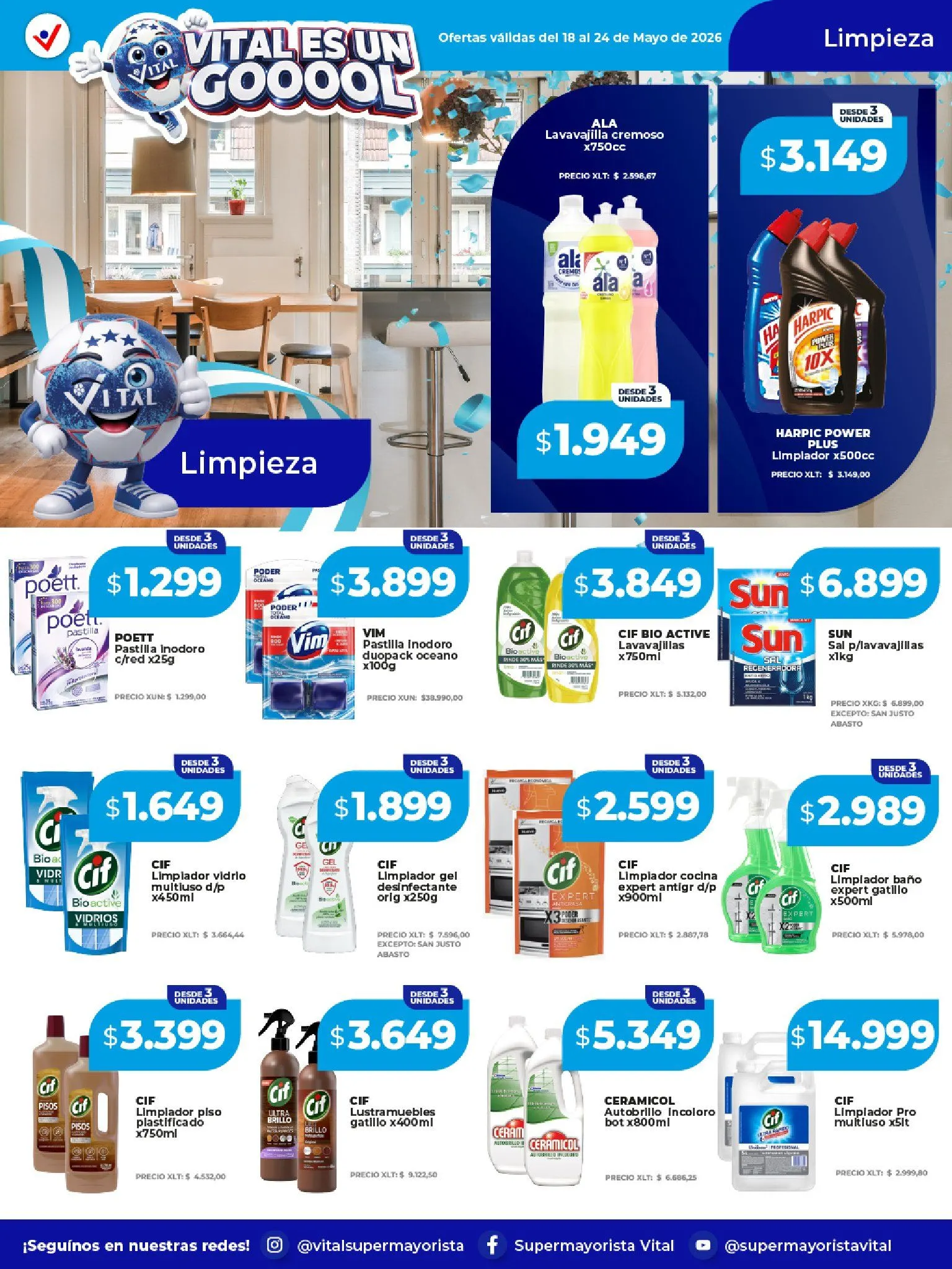 Ofertas de Vital Ofertas 18 de mayo al 24 de mayo 2026 - Página 5 del catálogo