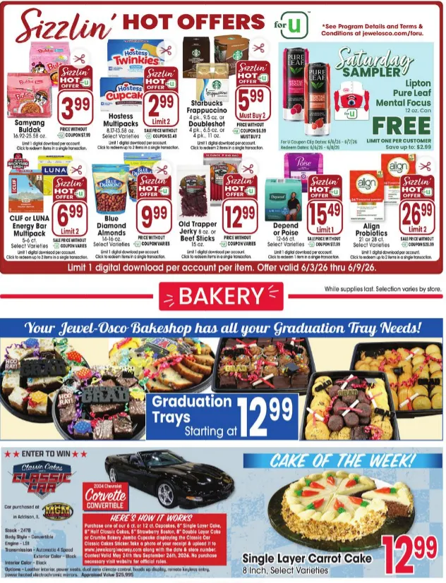 Weekly promotion  Jewel Osco Sales spanning from June 3 to June 9 2026 - Page 5 for Catalogue 365