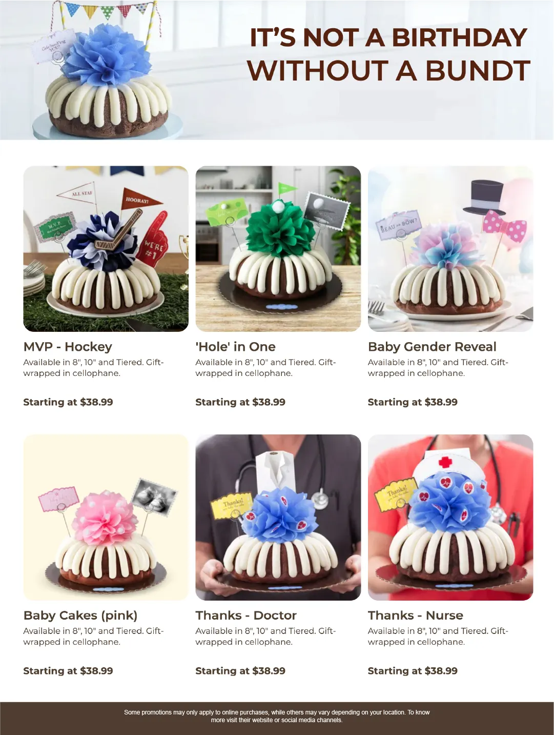 Weekly ad Nothing Bundt Cakes Sales from March 4 to March 24 2026 - Page 4