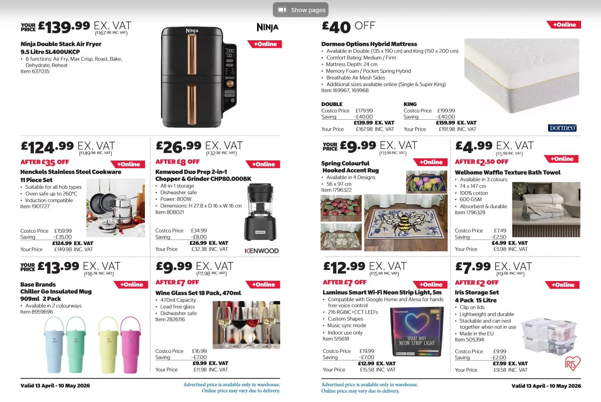 Costco Offers from 13 April to 10 May 2026 - Catalogue Page 5