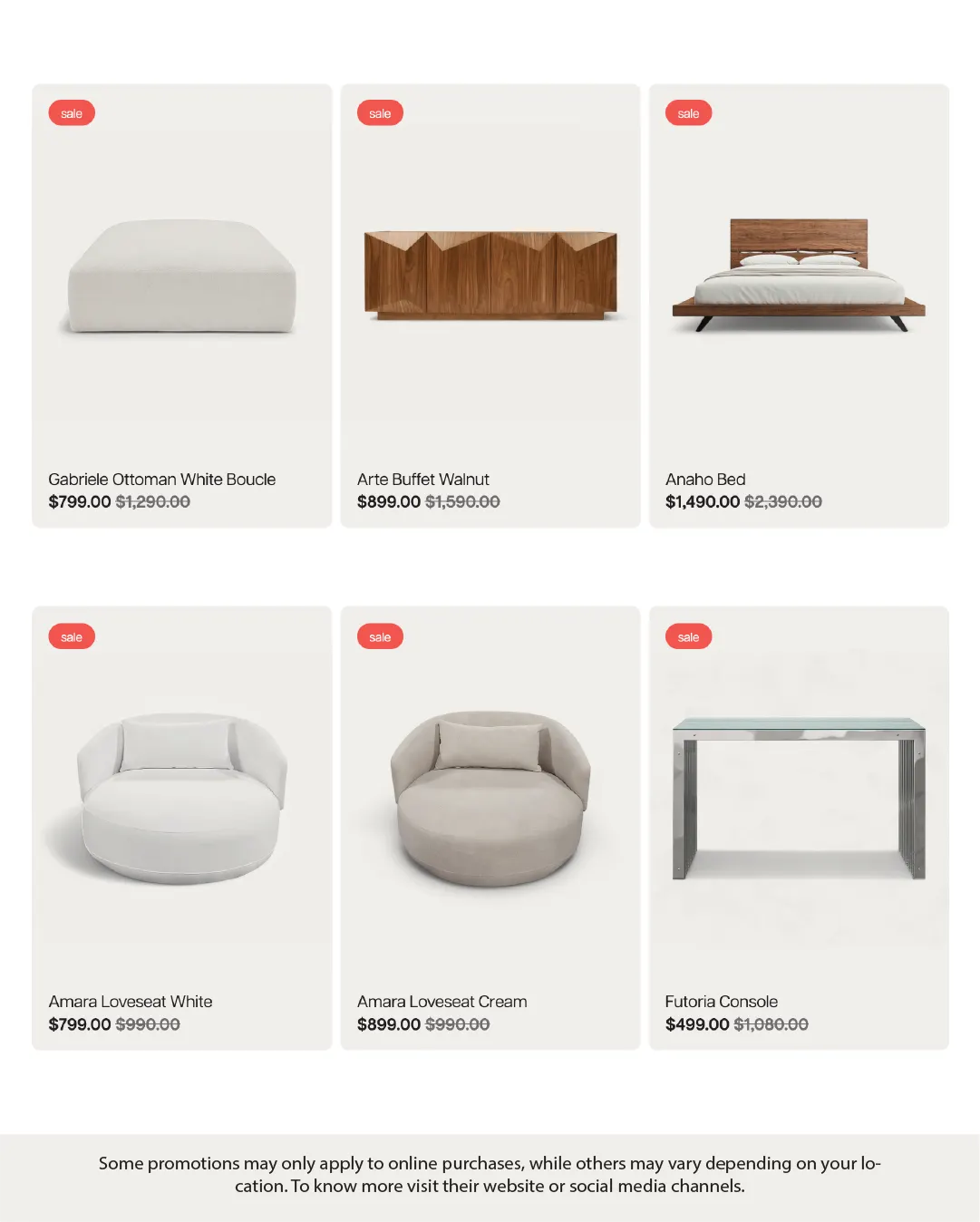 Weekly promotion Modani Furniture Sales spanning from September 22 to October 3 2025 - Page 5 for Catalogue 365