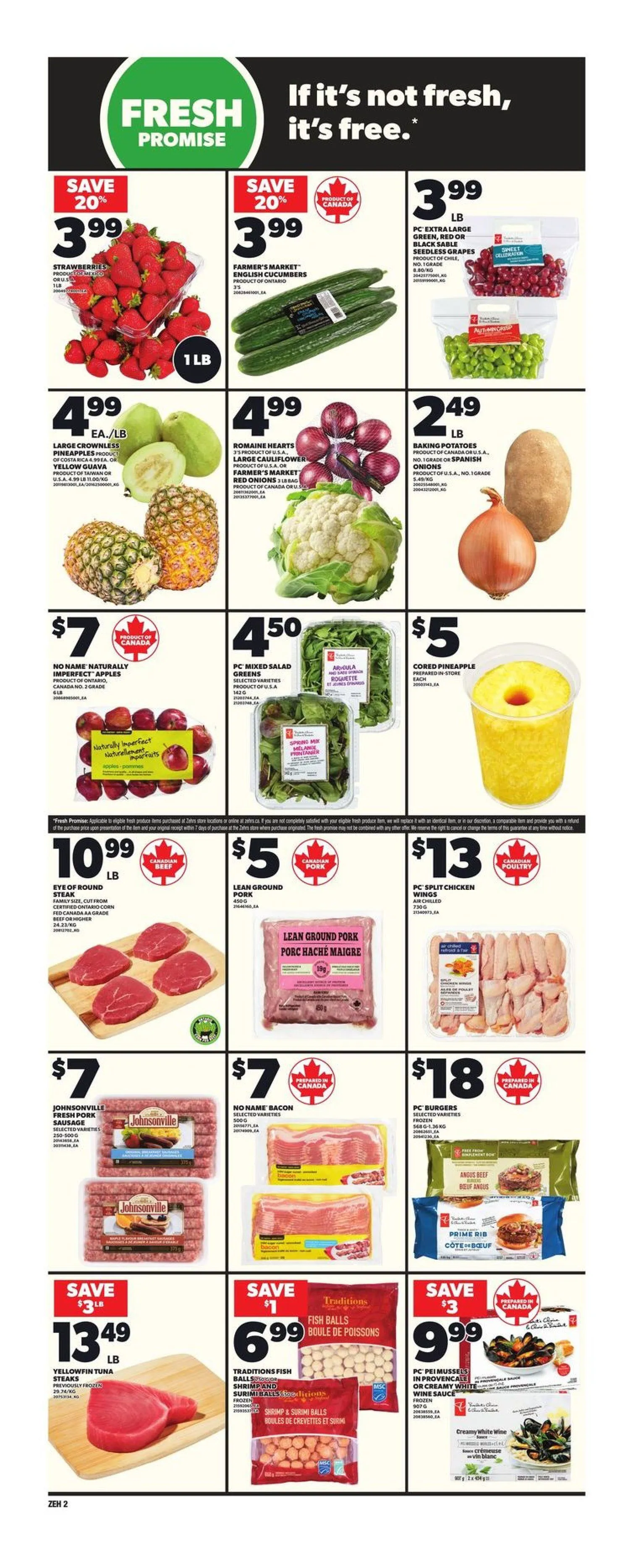 Zehrs Sales from April 1 to April 26 2025 - flyer page 7