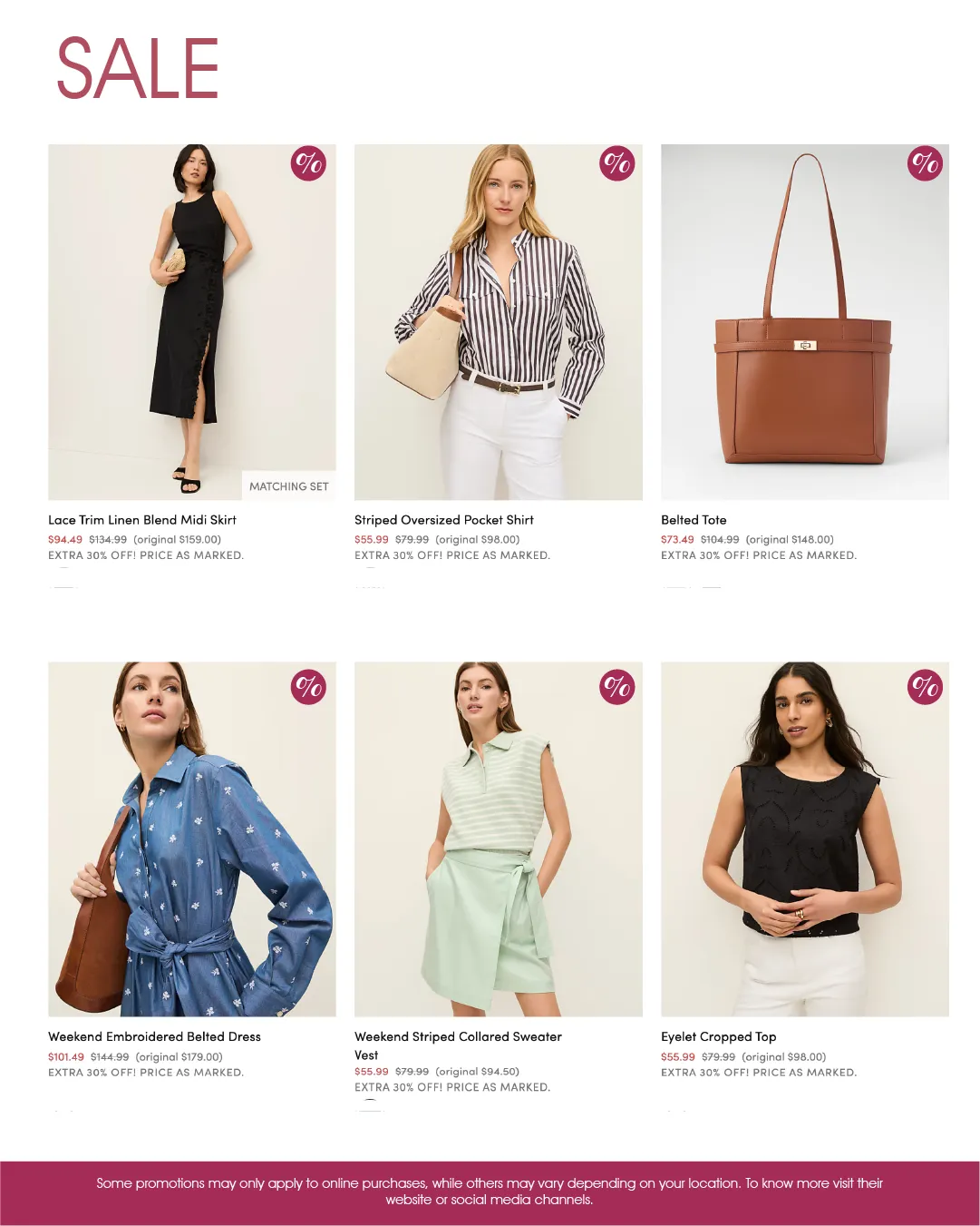 Weekly ad  Ann Taylor Sales from May 29 to June 12 2026 - Page 4