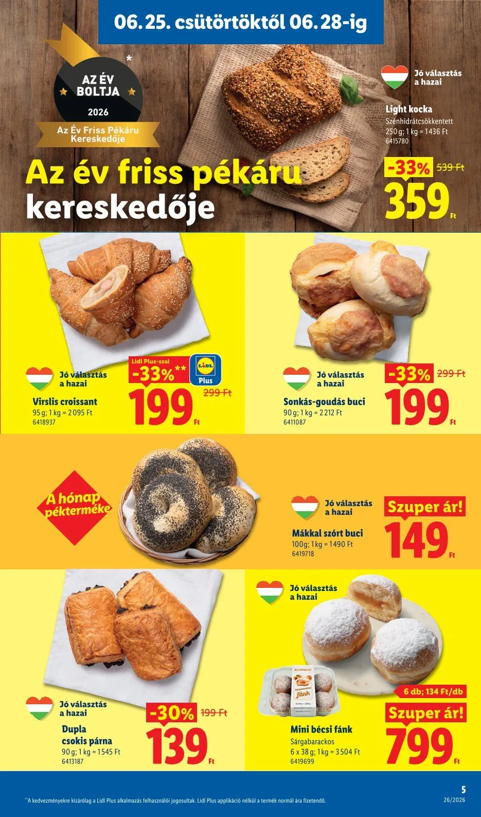Katalógus Lidl legfrissebb ajánlatai június 25.-tól július 7.-ig 2026. - Oldal 5