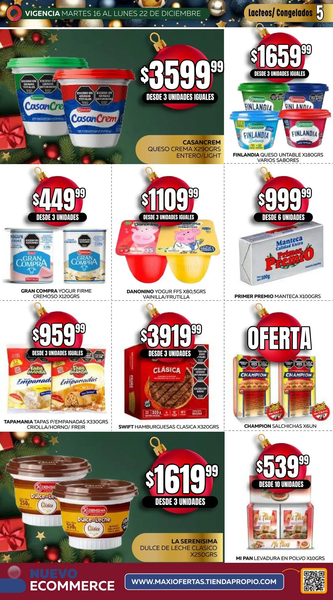 Ofertas de MaxiOfertas Ofertas 16 de diciembre al 22 de diciembre 2025 - Página 5 del catálogo