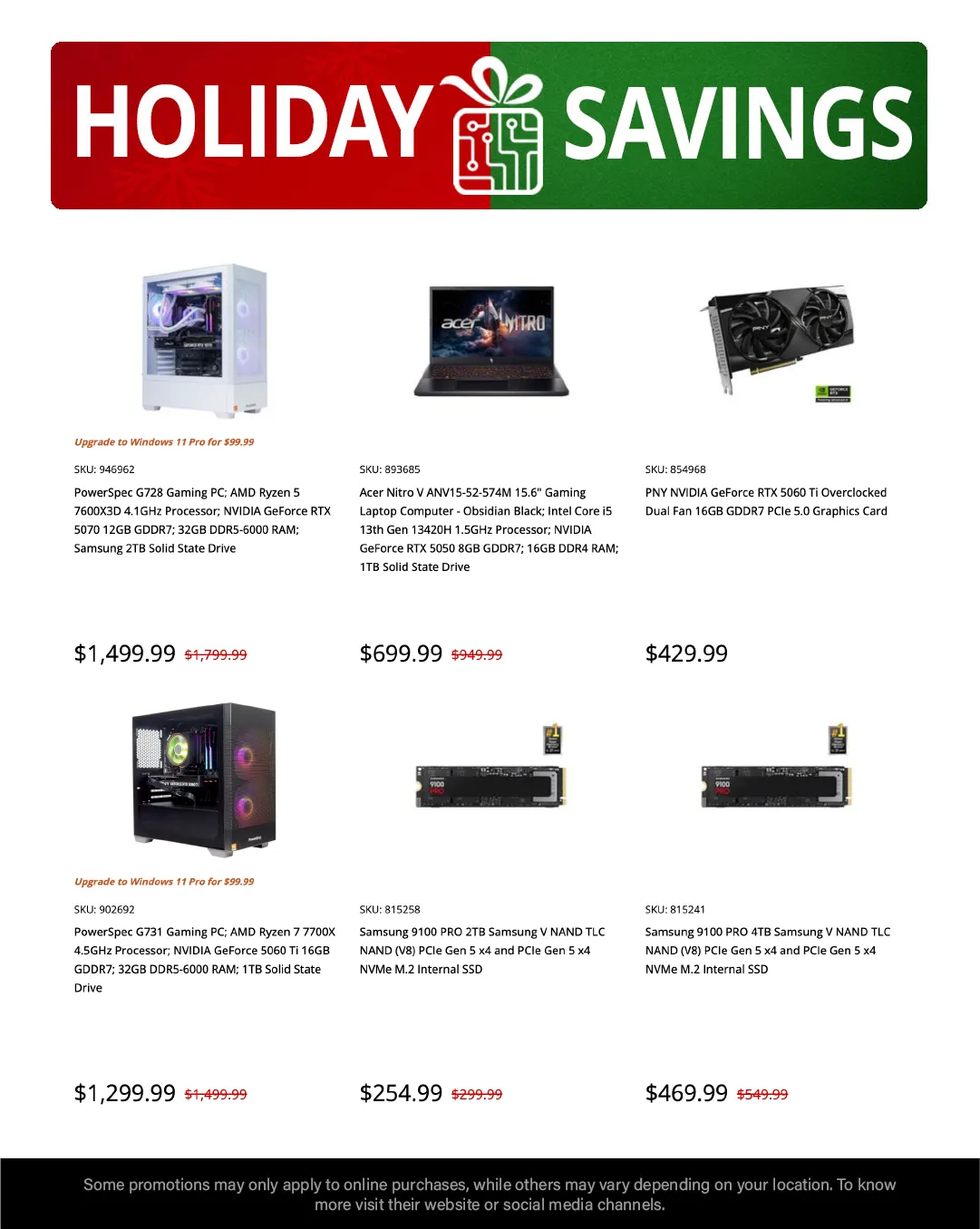 Weekly ad Micro Center Sales from December 18 to January 7 2026 - Page 4