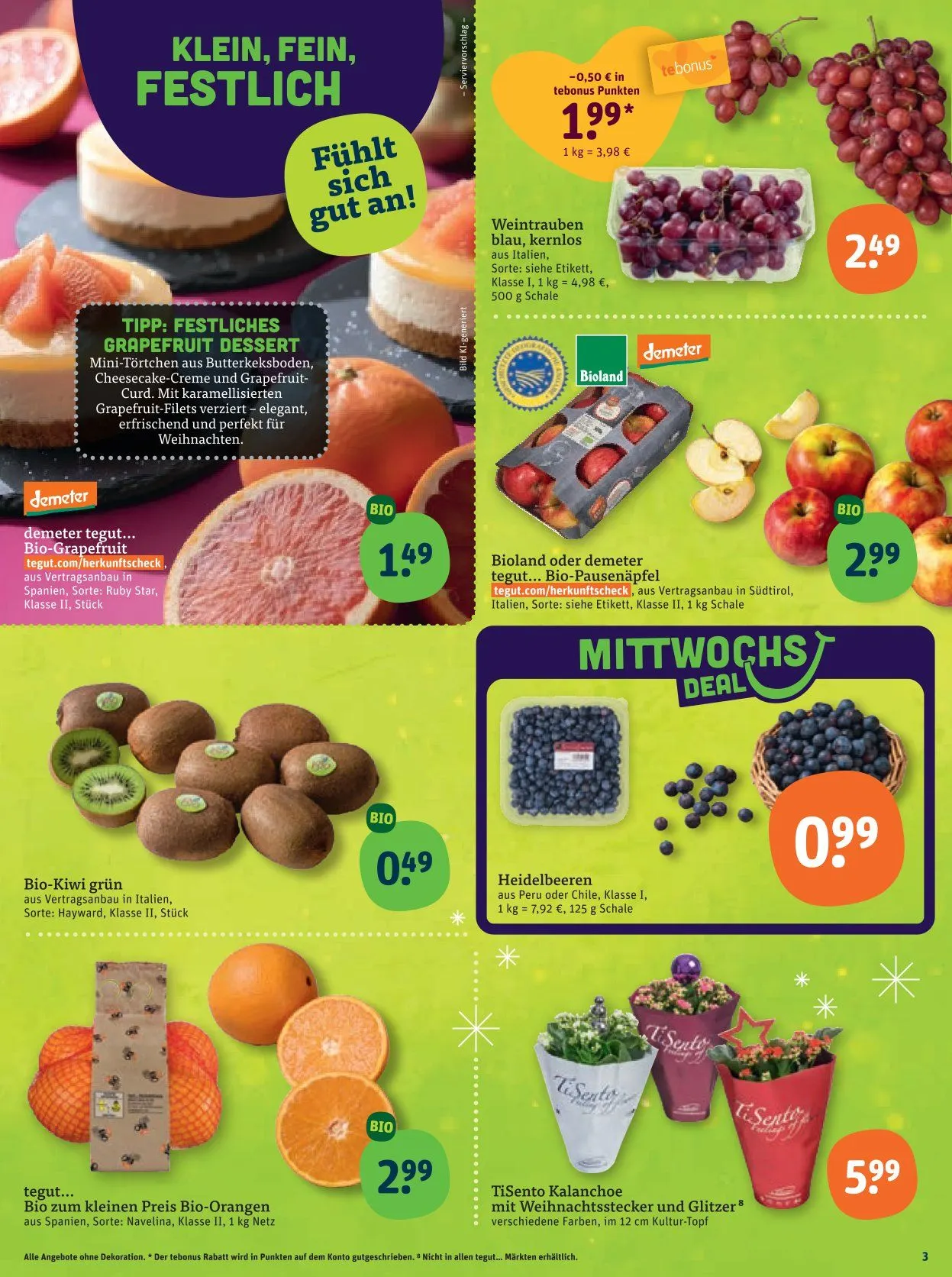 tegut... Sales von 15. Dezember bis 20. Dezember 2025 - Prospekt seite 5