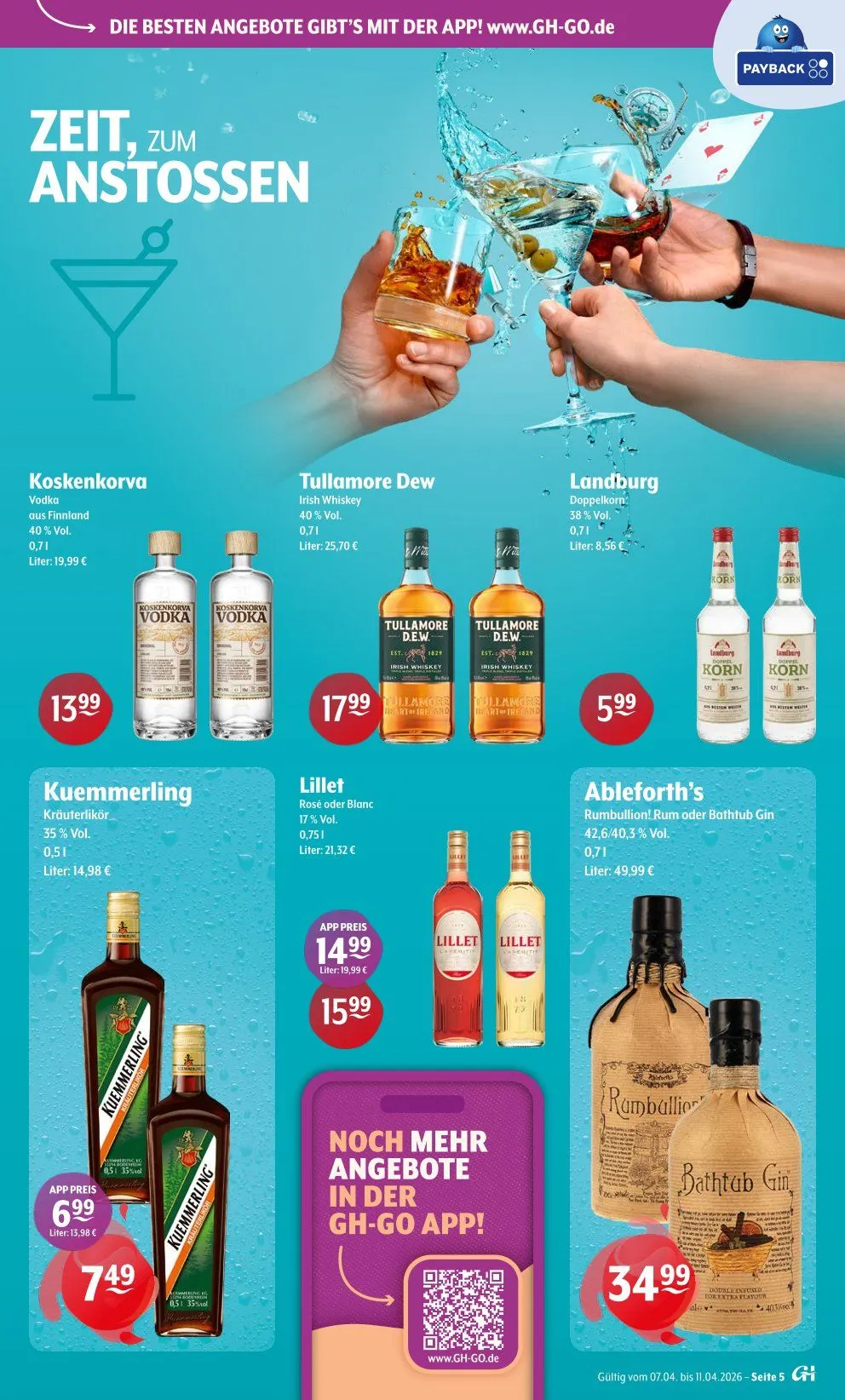 Getränke Hoffmann Angebote von 7. April bis 11. April 2026 - Prospekt seite 5