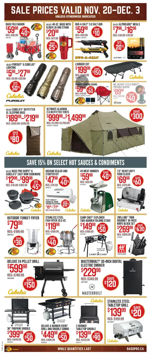 Cabelas Sales from November 20 to December 3 2025 - flyer page 5