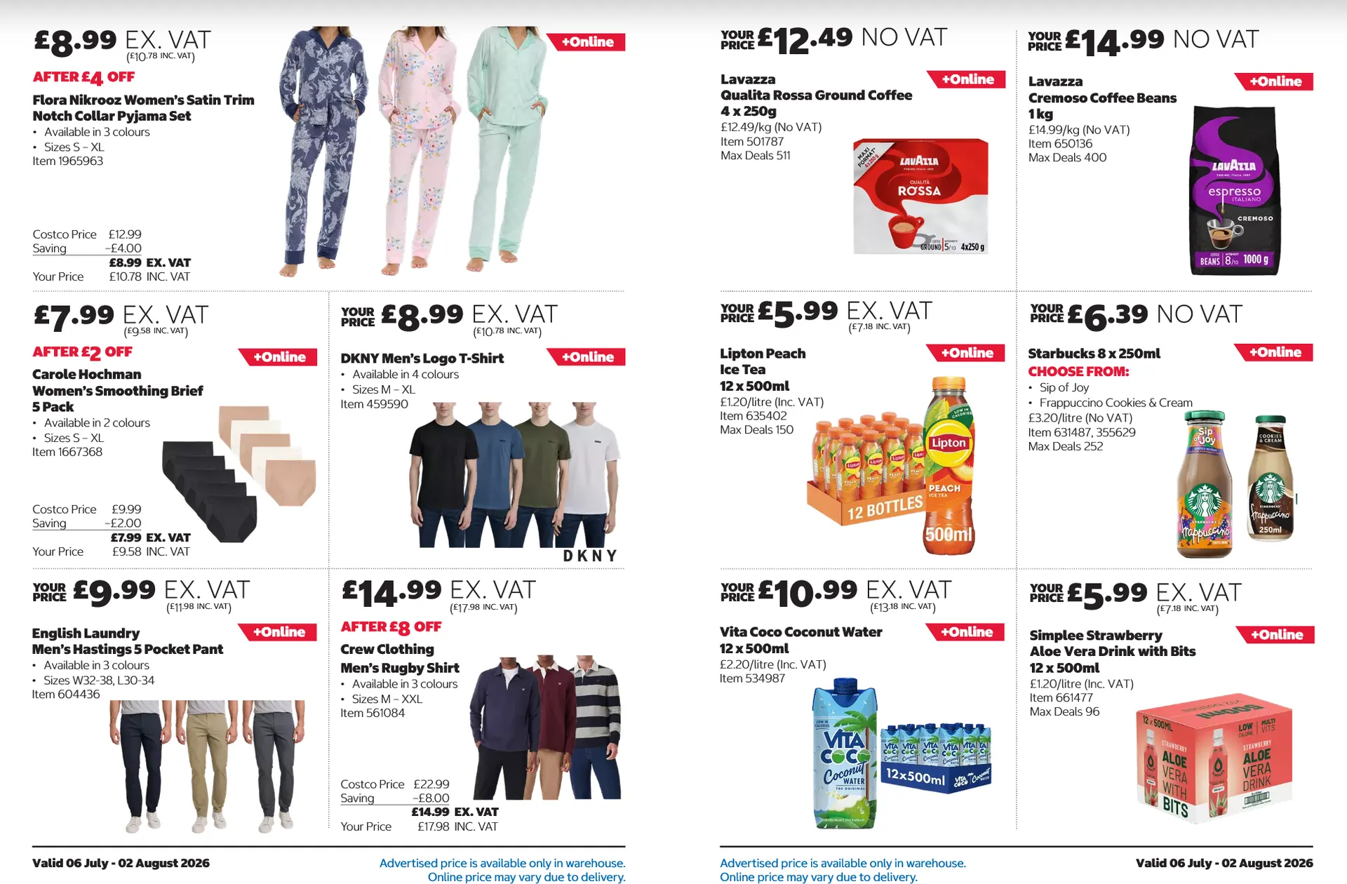 COSTCO Sales from 6 July to 2 August 2026 - Catalogue Page 5