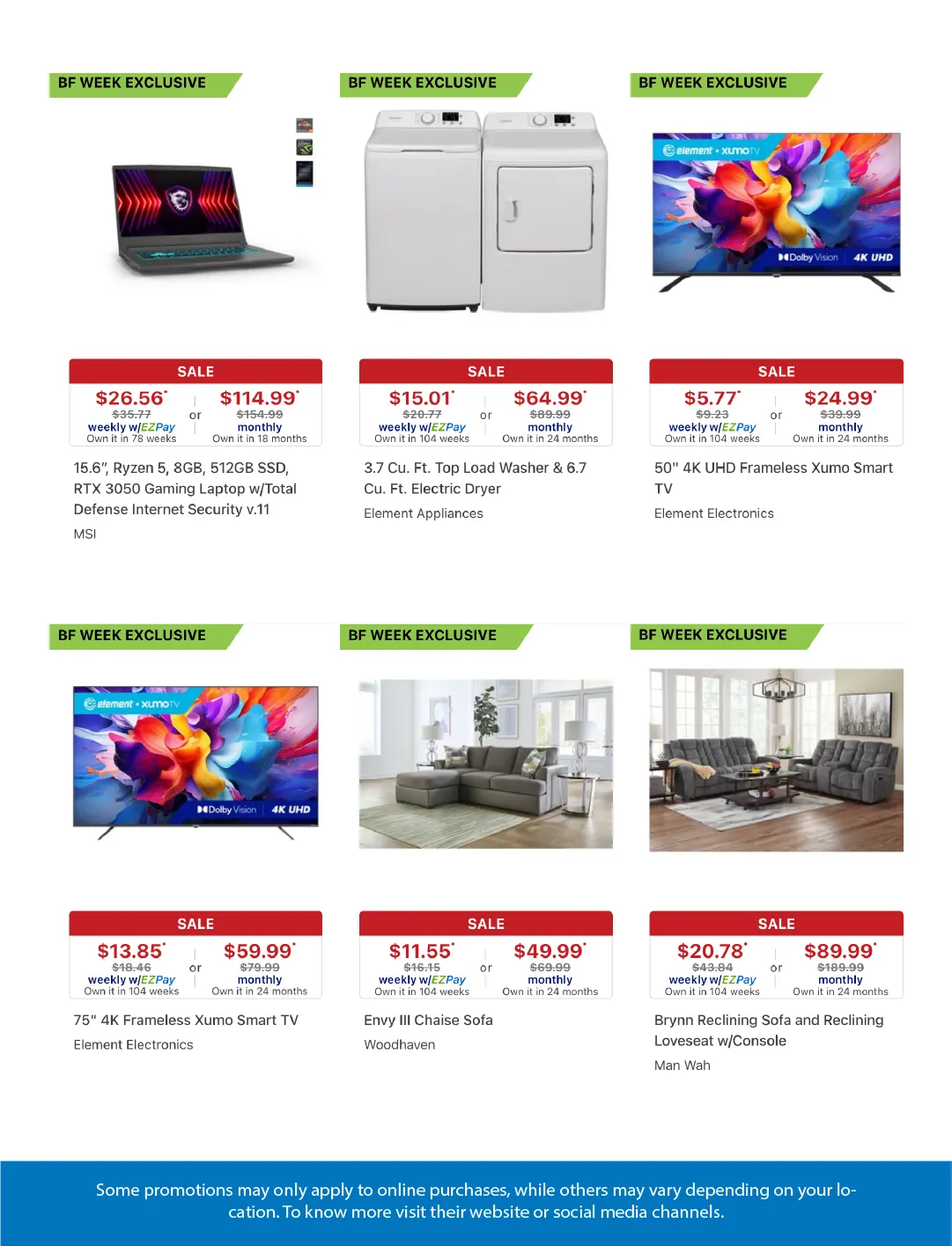 Weekly ad Aaron's Sales from November 28 to December 11 2025 - Page 4