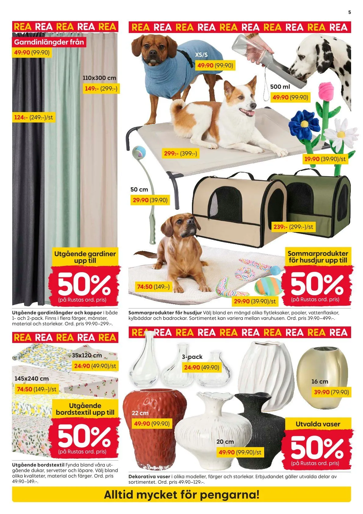 Rusta erbjudanden från 15 juni till 21 juni 2026 - Reklamblad sidor 5