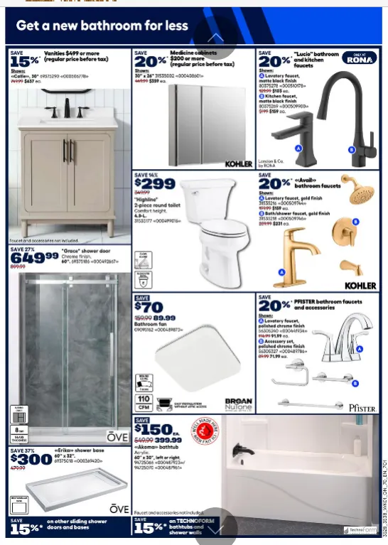 RONA Sales from January 29 to February 11 2026 - flyer page 5