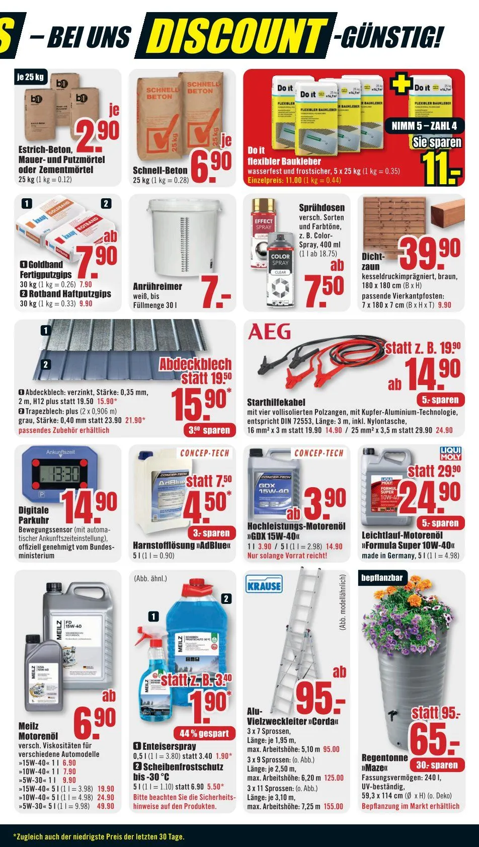 B1 Discount Baumarkt Prospekte von 7. Februar bis 13. Februar 2026 - Prospekt seite 5