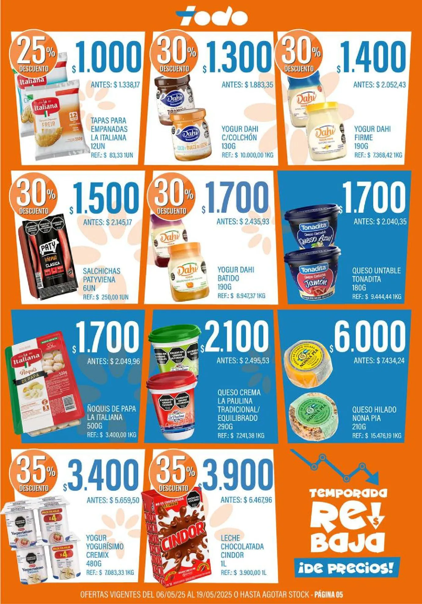 Ofertas de Ofertas Supermercados Todo 6 de mayo al 19 de mayo 2025 - Página 5 del catálogo