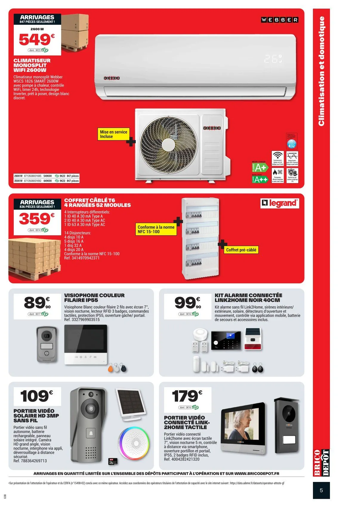 Catalogues Brico Dépôt du 22 mai au 7 juin 2026 - Catalogue page 5