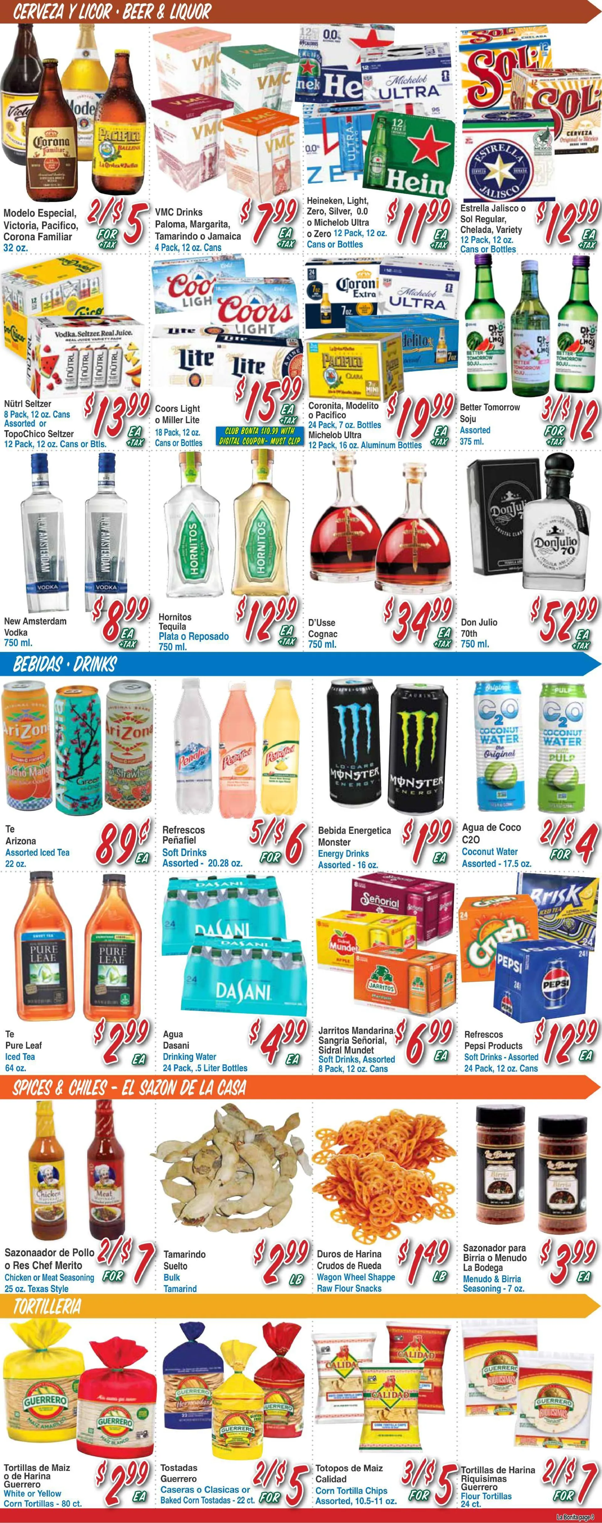 Weekly ad La Bonita Supermarkets Sales from April 22 to April 28 2026 - Page 3
