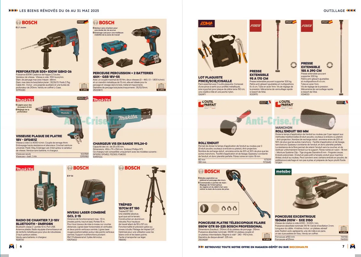 Catalogues Bricoman du 6 mai au 31 mai 2026 - Catalogue page 5