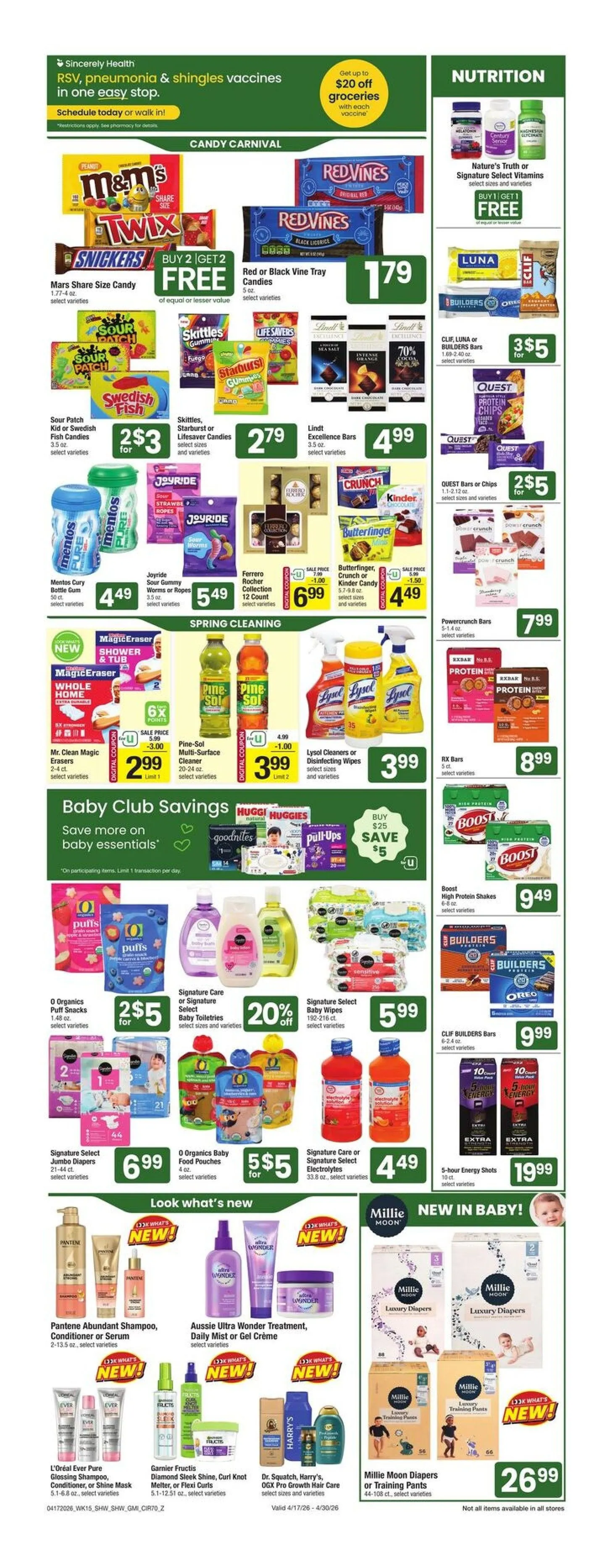 Weekly promotion Shaw's Sales spanning from April 24 to April 30 2026 - Page 5 for Catalogue 365