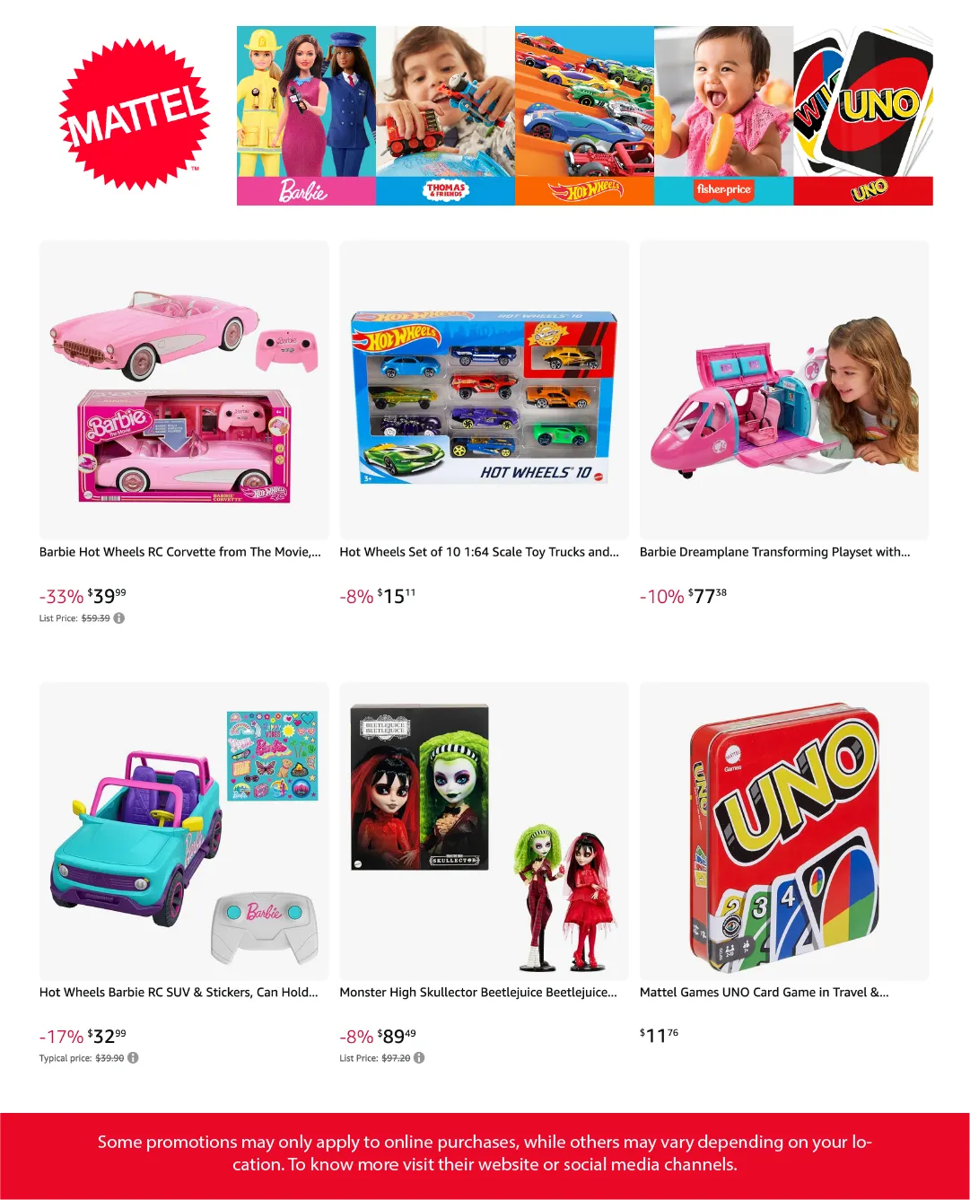 Weekly ad Mattel Sales from March 6 to March 26 2026 - Page 4